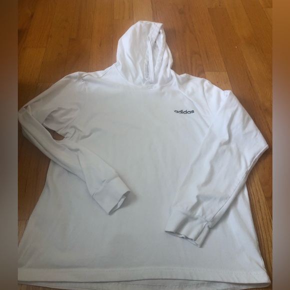 Other - Adidas white light weight hoodie